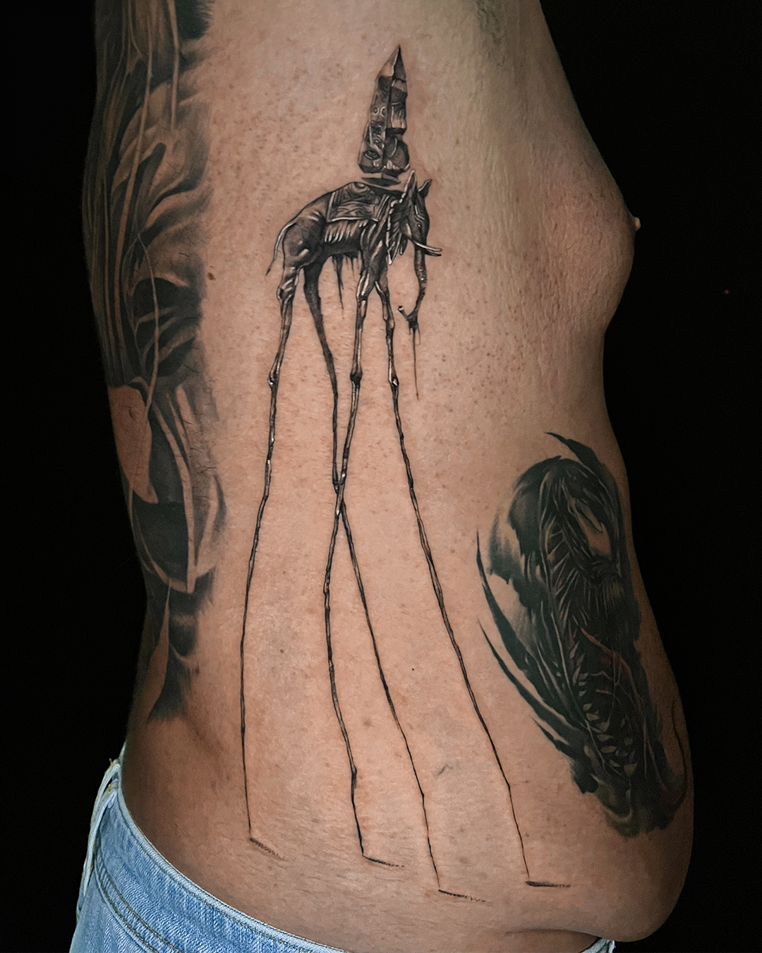 Dali Elephant — Deaf at LayLow Tattoo Zakynthos